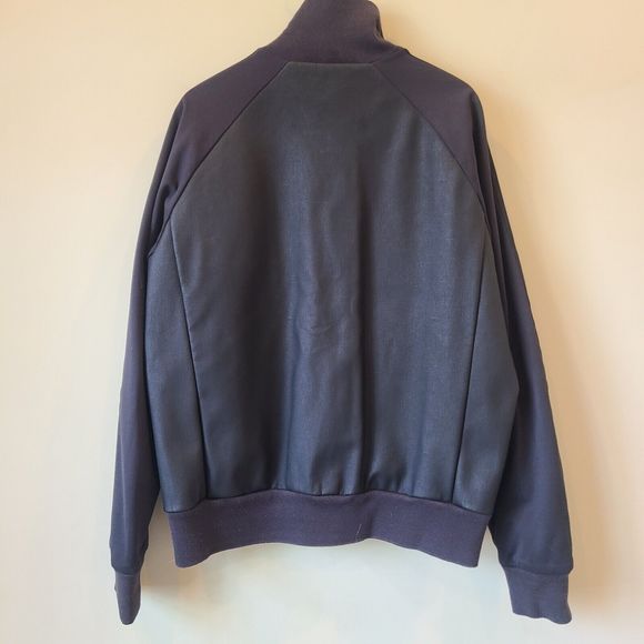 RARE Crooked Tongues Adidas XL Full Zip Track Jacket BK3 Adicolor Black Series - Picture 8 of 11